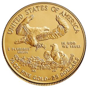 1/2 oz Gold American Eagle, backdated