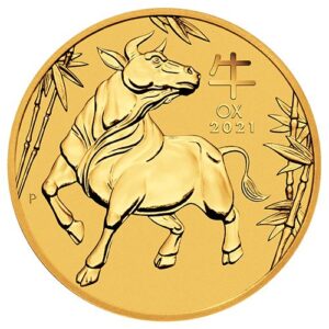 1/2 oz Gold Ox 2021, Lunar Series III