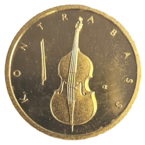 1/4 oz Germany 50 Euro Gold Coin "Contrabass" 2018