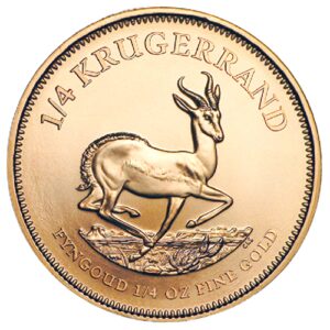 1/4 oz Gold Krugerrand, backdated