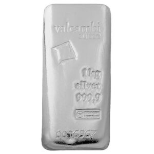 1 kg Silver Bar Valcambi