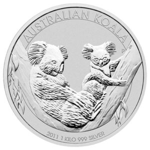 1 kg Silver Coin Koala backdated