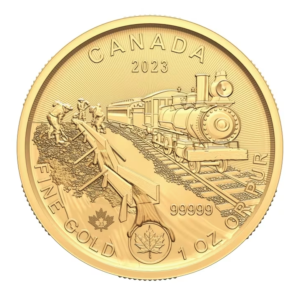 1 oz Gold Canada Klondike Gold Rush 2023