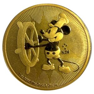 1 oz Gold Mickey Mouse 2017