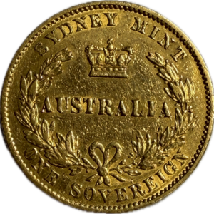 1 Pfund Gold Australia Sovereign 1870