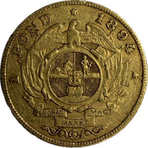 1 Pond Gold Südafrica 1894
