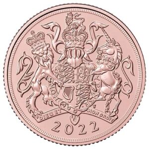 1 Pound Gold Sovereign, Elizabeth II 2022