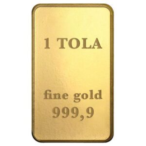 1 Tola Goldbarren - various manufacturers