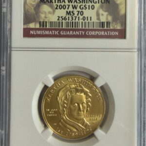 10 Dollar Gold USA Martha Washington