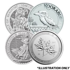 10 oz Silver Coins - Design Our Choice