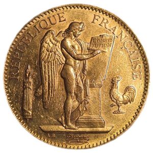 100 Francs Gold Genius