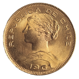 100 Pesos Gold Chile