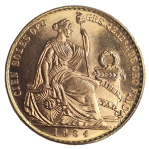 100 Soles Gold Peru