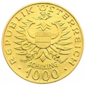 1000 Schilling Gold Babenberger