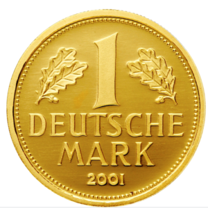 12 g Gold Germany, Deutsche Mark 2001