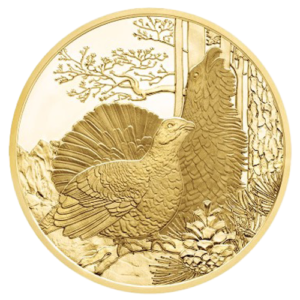 16 g Gold Euro Der Auerhahn