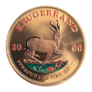 1.85 oz Gold Krugerrand Colored Set 2000