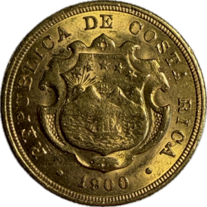20 Colones Costa Rica 1900