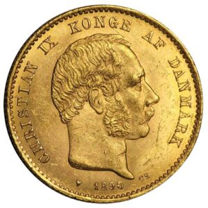 20 Crowns Denmark Gold 1873-1931
