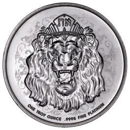 2021 1 oz Roaring Lion Reverse Proof Platinum Coin