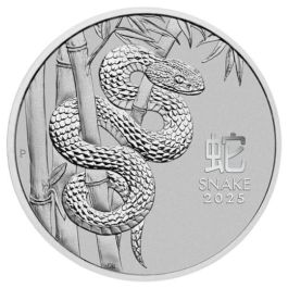 2025 1 oz Year of the Snake Platinum Coin - Lunar Series III