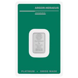 5 gram Argor-Heraeus Platinum Bar