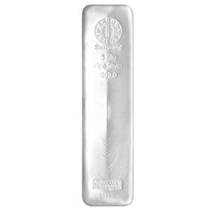 5 kg Silver Bar Argor Heraeus