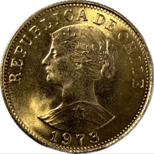 50 Pesos Gold Chile