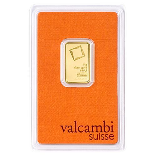 5g Gold Bar Valcambi