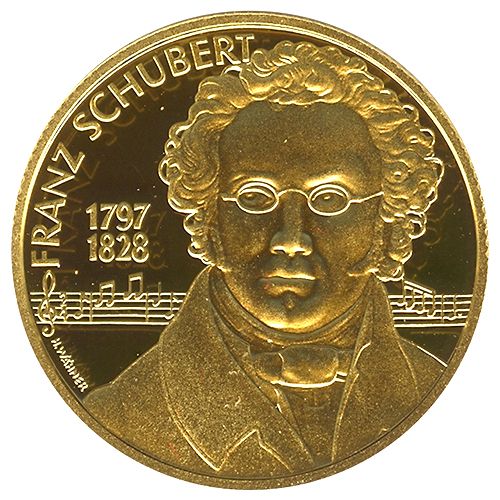 8g Gold Franz Schubert 1997