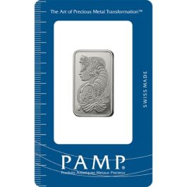 Platinum Pamp Suisse 10 Gram Bar - In Assay