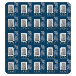 Platinum Pamp Suisse 25 x 1 gram Multigram Set