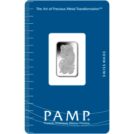 Platinum Pamp Suisse 5 Gram Bar - In Assay
