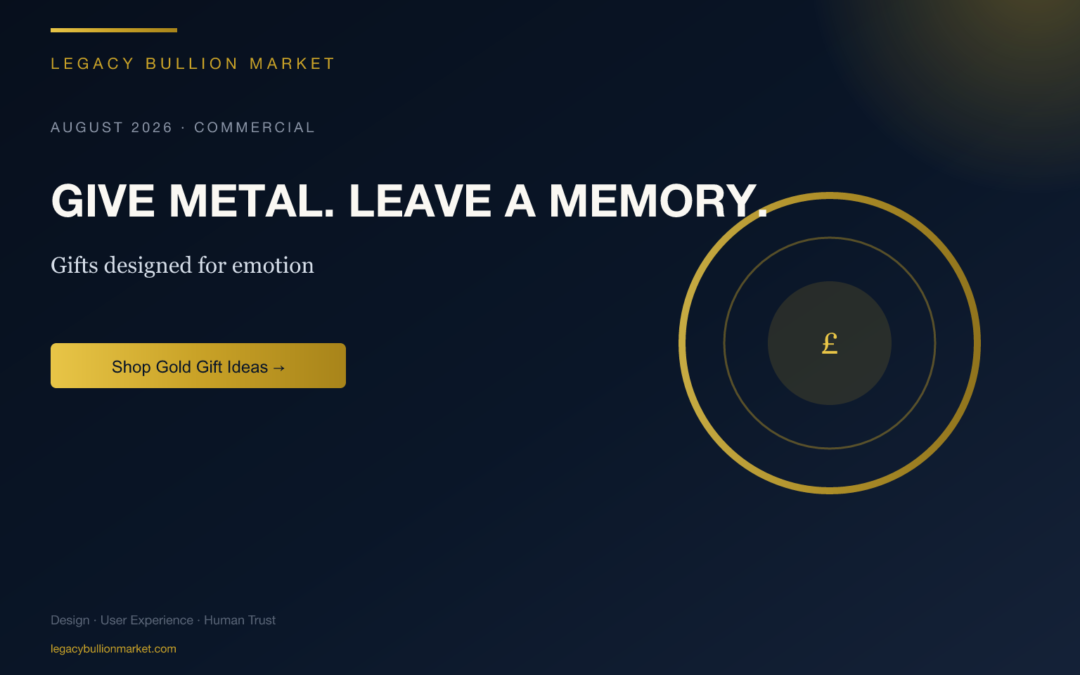 Premium gold gifts — Give metal. Leave a memory.