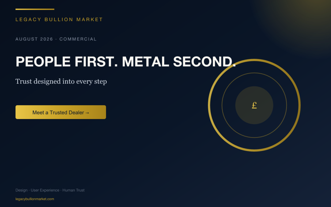Trusted bullion dealer experience — People first. Metal second.