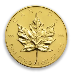 1 oz Canadian Gold Maple Leaf .999 (1979–1982)