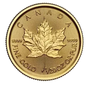 2026 1/20 oz Canadian Gold Maple Leaf Coin