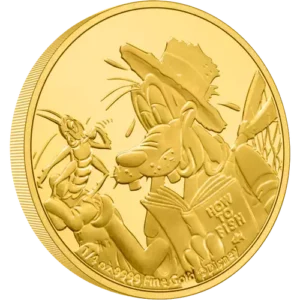 Disney Goofy 90th Anniversary 2022 1/4 oz Gold Coin