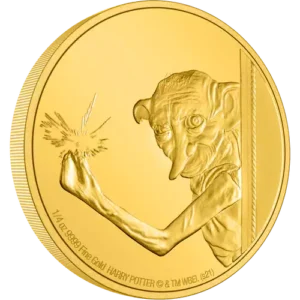 Harry Potter 1/4 oz Classic Dobby Gold Coin