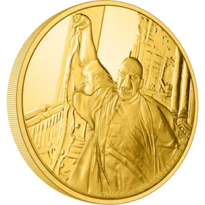 Harry Potter 1/4 oz Classic Lord Voldemort Gold Coin