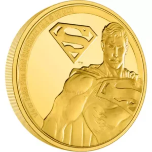 DC Superman 2022 1/4 oz Gold Coin