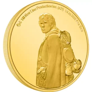 Lord of the Rings 2021 1/4 oz Samwise Gamgee Gold Coin