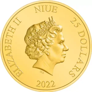 Lord of the Rings 2022 1/4 oz Gollum Gold Coin