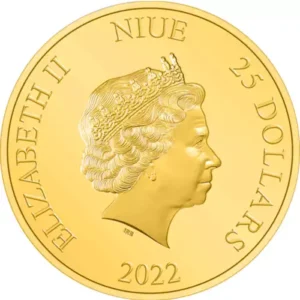 Lord of the Rings 2022 1/4 oz Helms Deep Gold Coin